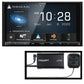 Kenwood DDX9707S 6.95" DVD Car Stereo- Wireless Apple CarPlay, Android Auto + SXV300V1 SiriusXM Satellite Tuner