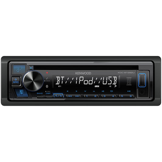 Kenwood KDC-BT282U AM FM CD USB AUX Bluetooth Car Stereo