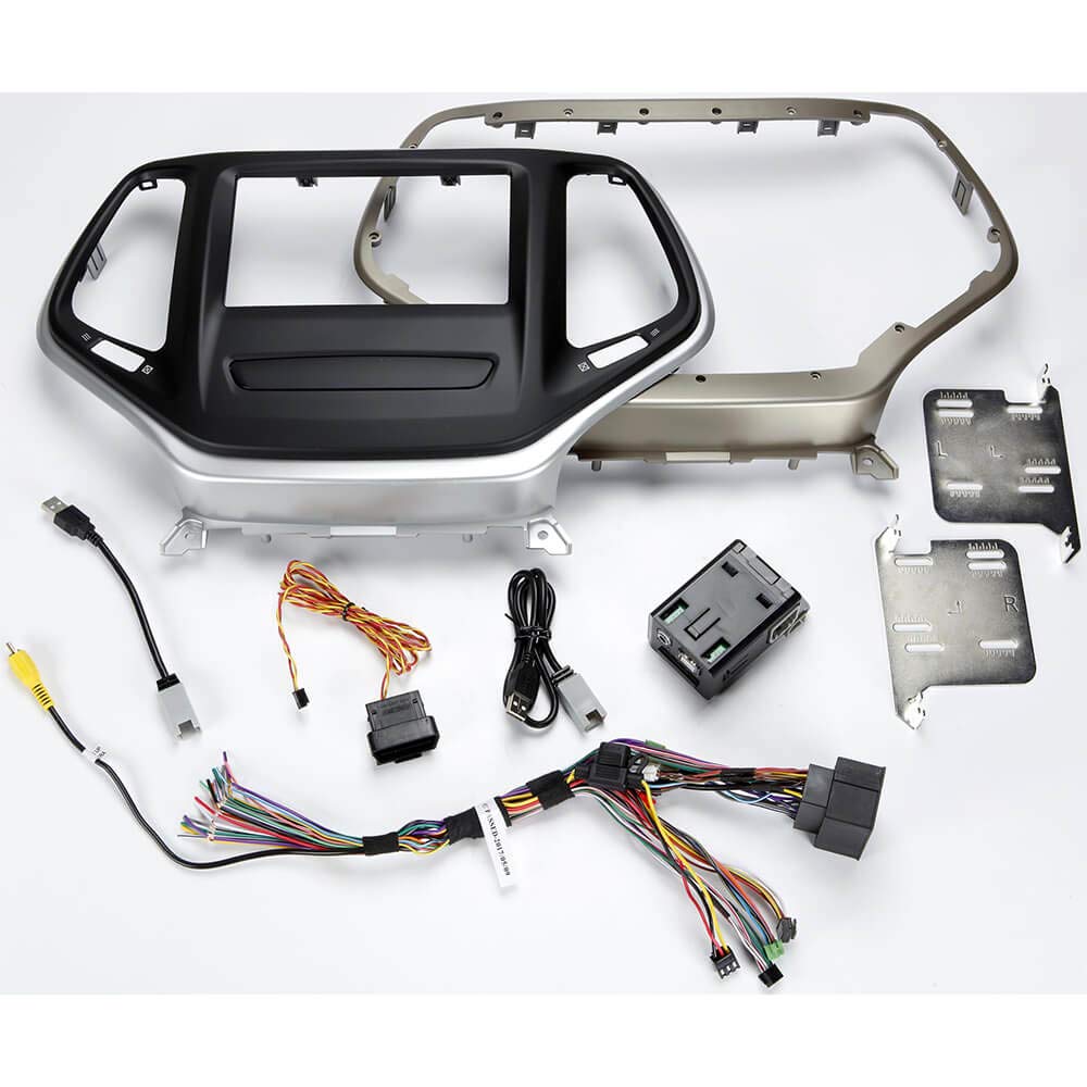 Idatalink Maestro KIT-CHK1 Dash Kit, USB Box, T-Harness for 2014+ Jeep Cherokee