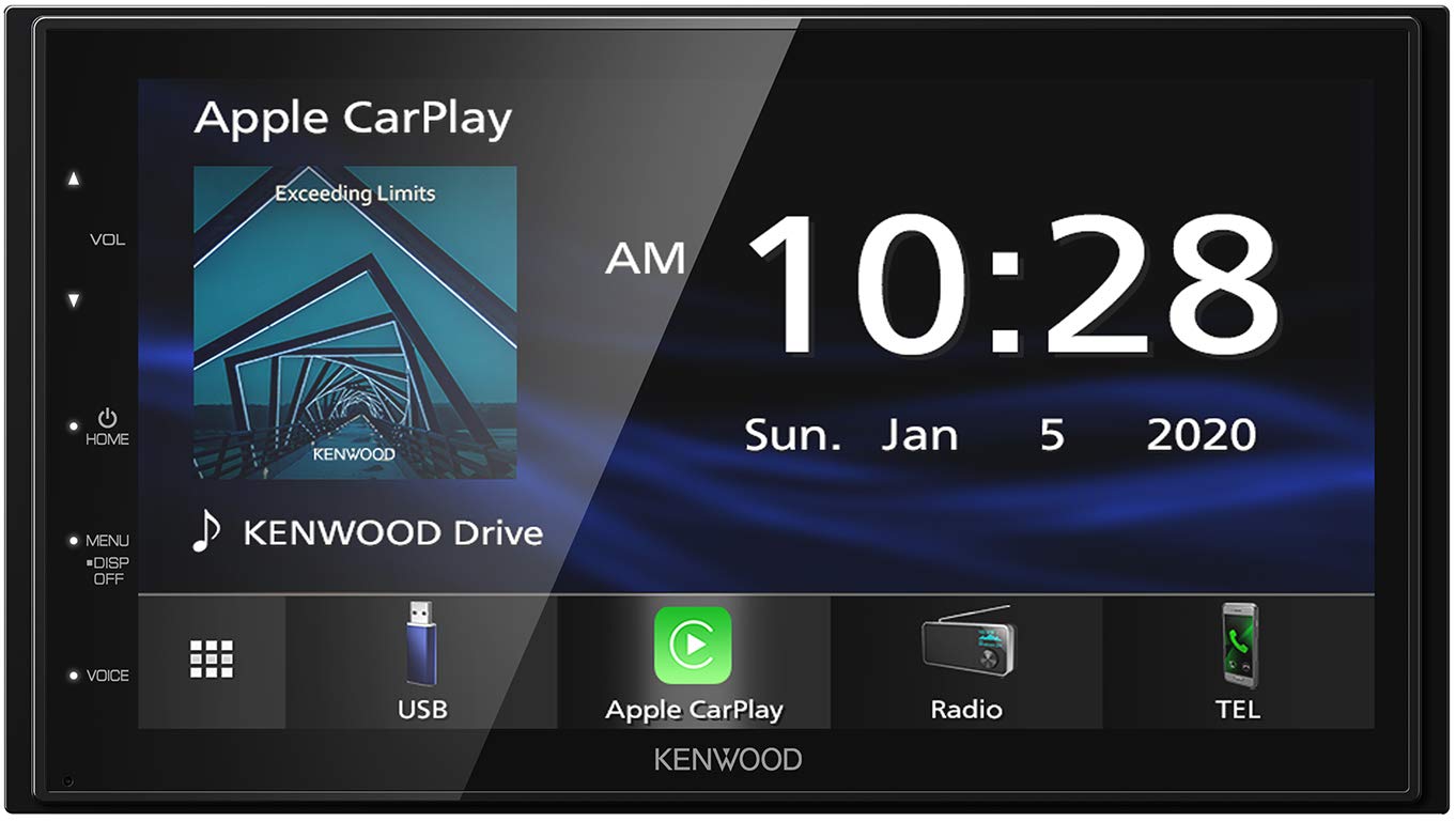 Kenwood DMX47S 6.8" AM FM Car Stereo | Apple Car Play | Android Auto