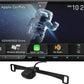 Kenwood DDX9907XR 6.8" DVD Car Stereo- Wireless Apple CarPlay, Android Auto + CMOS-230LP Backup Camera