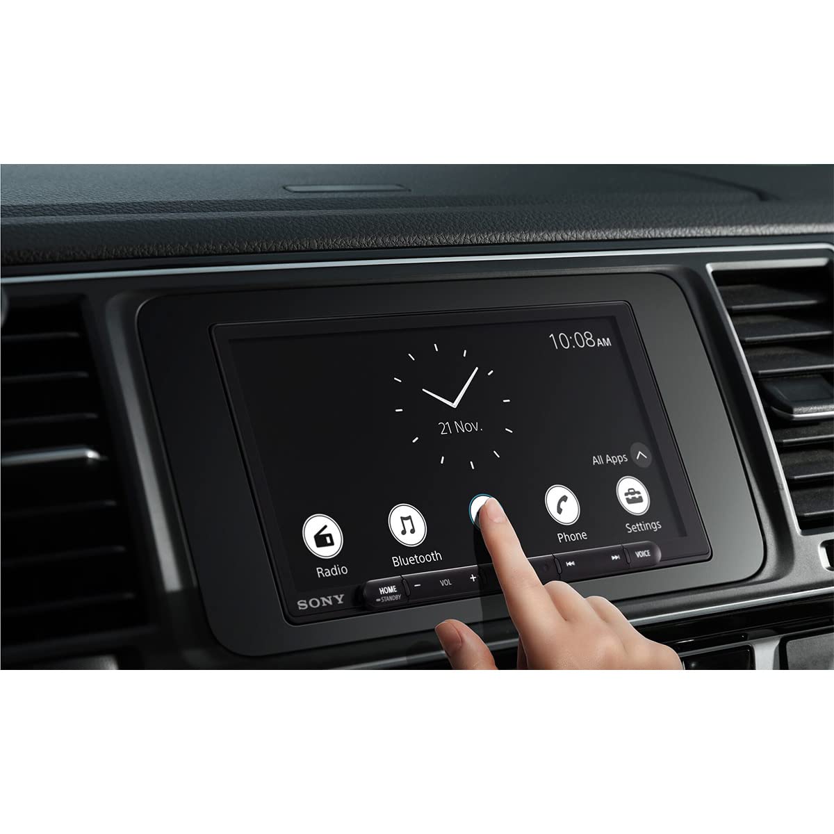 Sony XAV-AX6000 7-Inch Multimedia Receiver with Wireless Apple CarPlay, Android Auto