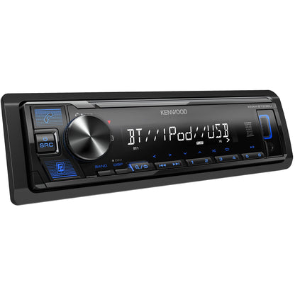 Kenwood KMM-BT232U Single-DIN Bluetooth USB AUX AM/FM Digital Media Receiver