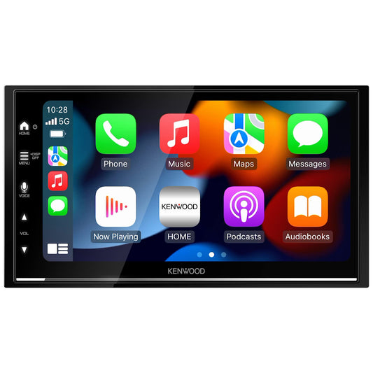 Kenwood DMX7709S 6.8" Touchscreen Apple CarPlay Android Auto AM FM HD HDMI DDIN Car Stereo