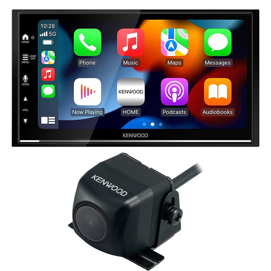 Kenwood DMX8709S 6.8" Touch Screen Car Stereo-Wireless Apple CarPlay, Android Auto + CMOS-230 Backup Camera