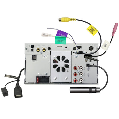 Kenwood DMX8709S 6.8" Touchscreen AM FM WiFi Bluetooth Car Stereo- Wireless Apple CarPlay, Android Auto