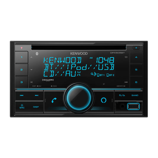 Kenwood DPX505BT AM FM USB CD Bluetooth Car Stereo + Alexa Built-In