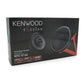 Kenwood Excelon KFC-X134 5-1/4" 2-Way Coaxial Car Speakers 40W