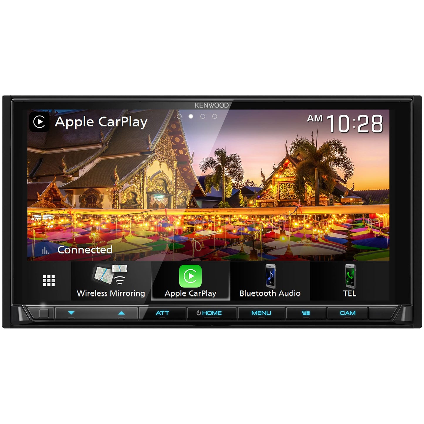 KENWOOD DMX958XR Car Stereo 6.8" Screen AM FM HD DVD BT CarPlay Android Auto