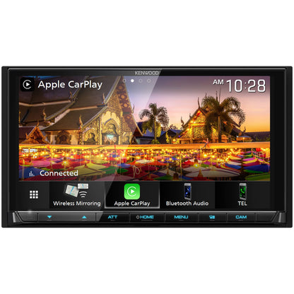 Kenwood eXcelon DMX958XR 6.8″ Digital Multimedia Receiver with Wireless Apple CarPlay, Android Auto, HD Radio & Maestro Integration
