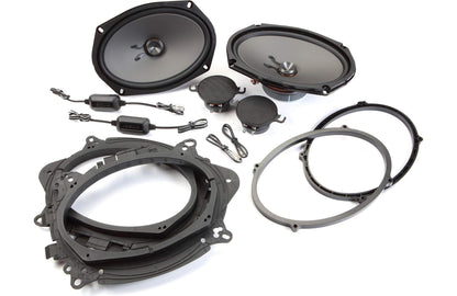 Kenwood eXcelon KFC-XP6902C 6x9" Component Car Speakers 300W Max 100W RMS (Pair)