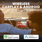 BOSS Audio BECPA9W 9" AM FM BT USB 9" Wireless Apple CarPlay Android Auto Car Stereo